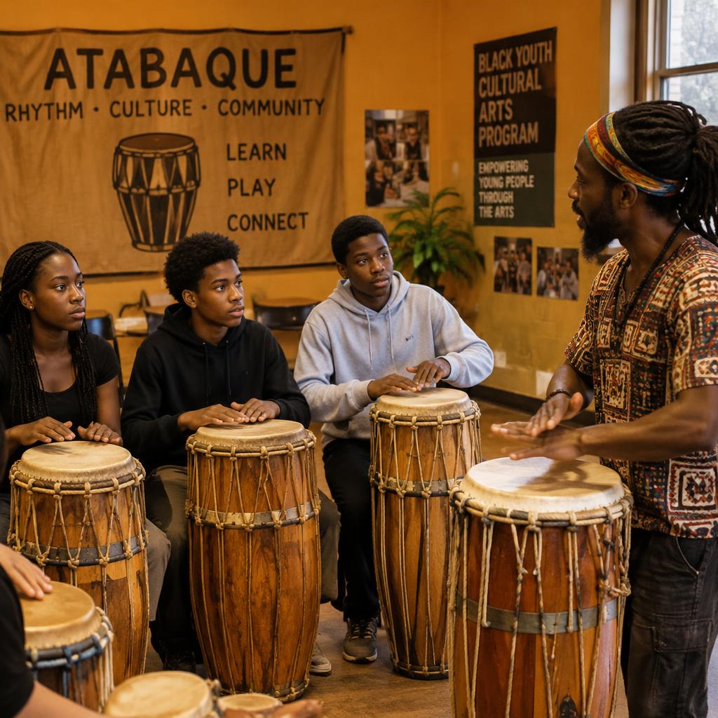 Oficina de percussão